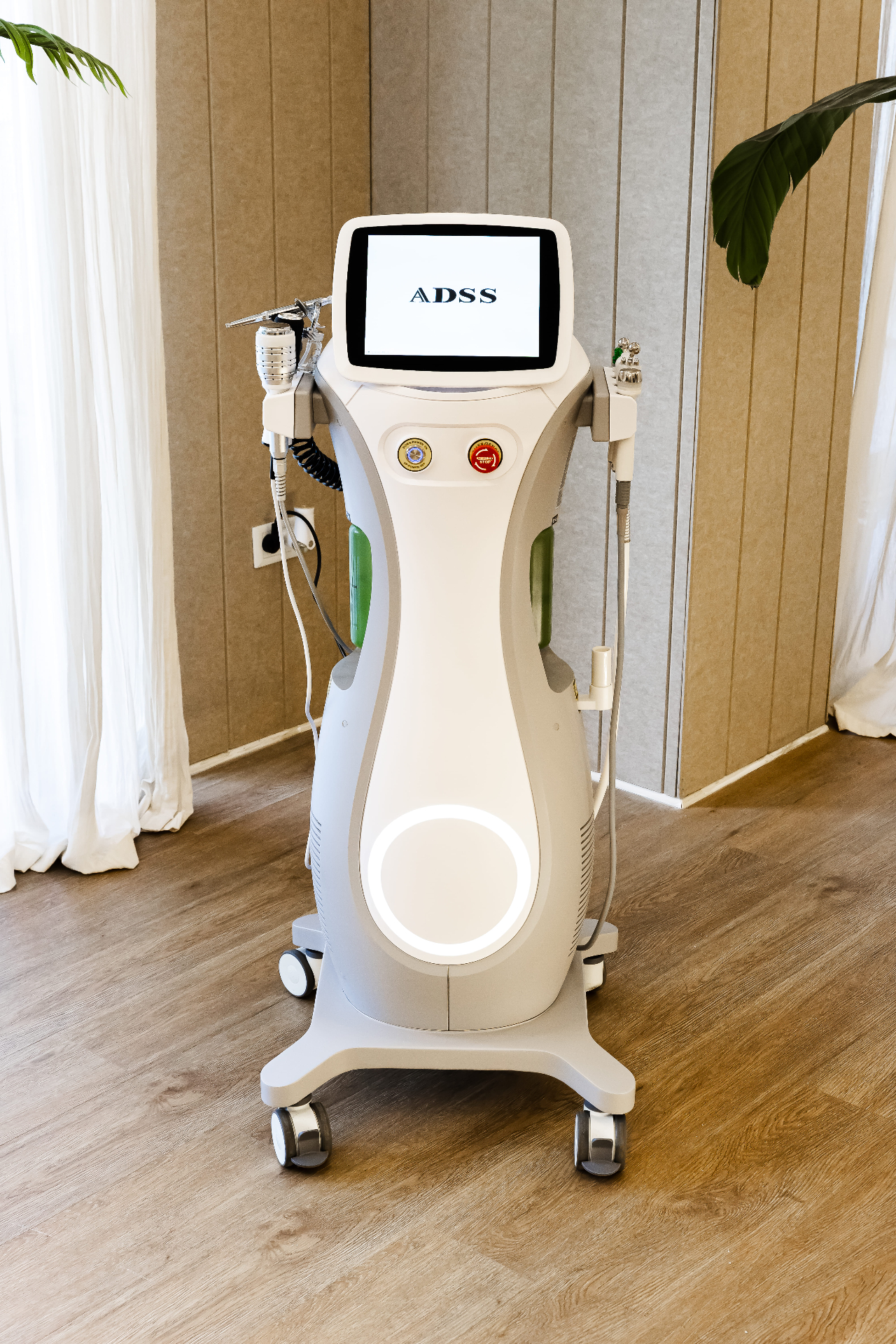 Hydra Facial Vertical · Plataforma multifunción — características