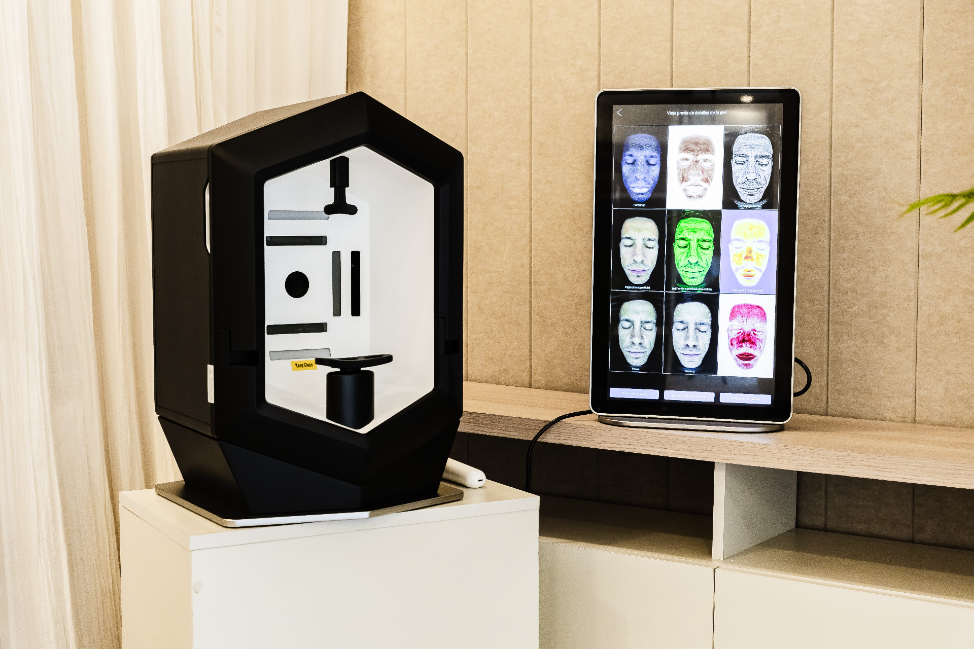 Scanner Viewskin · Análisis y seguimiento — características